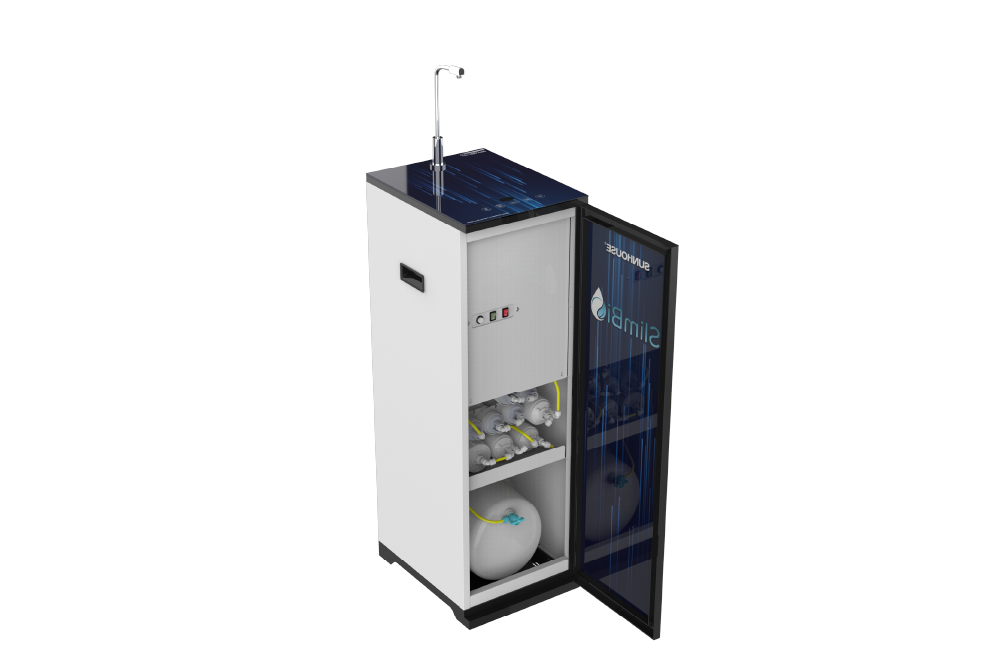 Máy lọc nước R.O nóng lạnh Sunhouse SlimBio SHA76214CK-S