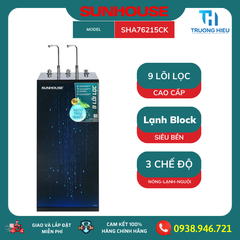 Máy lọc nước R.O nóng lạnh SUNHOUSE SHA76215CK