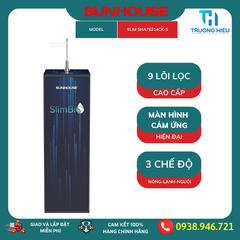 Máy lọc nước R.O nóng lạnh Sunhouse SlimBio SHA76214CK-S