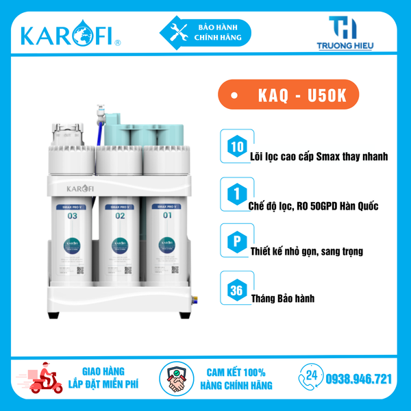 Máy Lọc Nước Để Gầm KAROFI KAQ-U50K