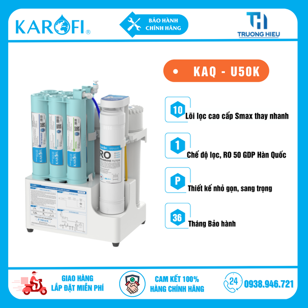 Máy Lọc Nước Để Gầm KAROFI KAQ-U50K