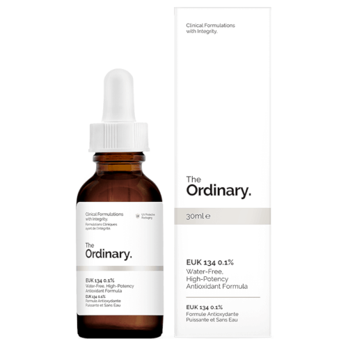 Kết quả hình ảnh cho Tinh chất The Ordinary Euk 134 Serum 0.1% Powerful Antioxidant Formula 30ml