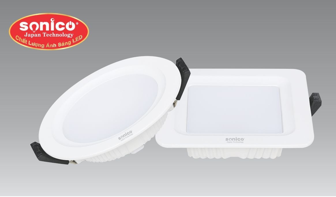 den led am tran sieu sang 1 che do cao cap 5w 18w