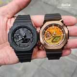  [Pin Miễn Phí Trọn Đời] GM-2100CL-5A - Đồng hồ G-Shock Nam - Tem Vàng Chống Giả 