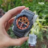  Casio G-Shock GA-100FL-8A - Uy tín từ 2009, Tem vàng chống giả, Bảo hành 5 năm, Pin miễn phí trọn đời 