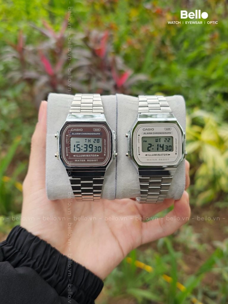  Casio A168WA-8AYDF - Uy tín từ 2009, Tem vàng chống giả, Bảo hành 1 năm, Pin miễn phí trọn đời 