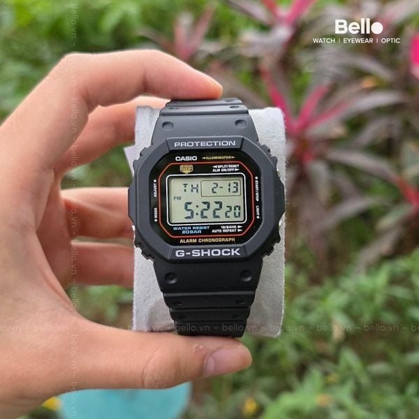  Casio G-Shock DW-5600RL-1 - Uy tín từ 2009, Tem vàng chống giả, Bảo hành 5 năm, Pin miễn phí trọn đời 