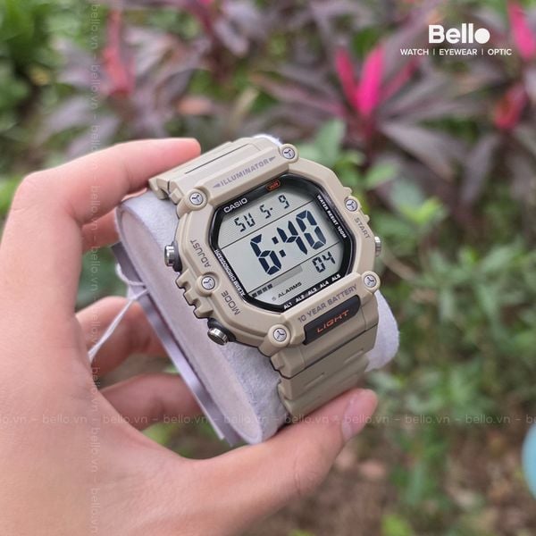  Casio AE-1600H-5A - Uy tín từ 2009, Tem vàng chống giả, Bảo hành 1 năm, Pin miễn phí trọn đời 