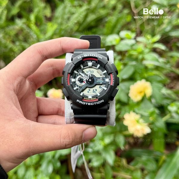  Casio G-Shock GA-110RL-1A - Uy tín từ 2009, Tem vàng chống giả, Bảo hành 5 năm, Pin miễn phí trọn đời 