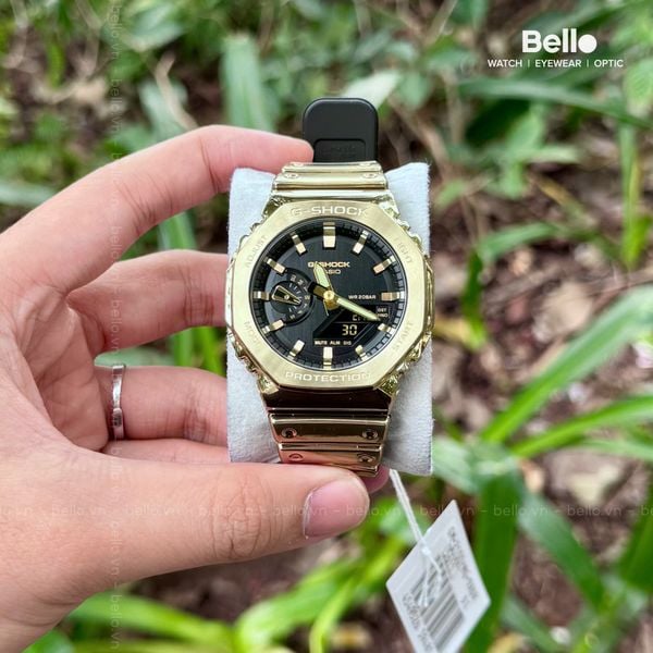  Casio G-Shock GM-2100YMG-9A - Uy tín từ 2009, Tem vàng chống giả, Bảo hành 5 năm, Pin miễn phí trọn đời 