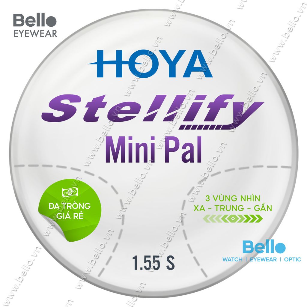  Tròng Kính Đa Tròng Giá Rẻ Hoya Stellify Mini Pal 