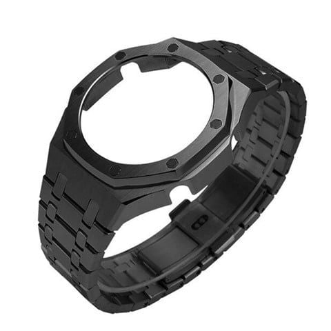  Dây vỏ kim loại thế hệ 4 G-Shock GA-2100 màu đen 