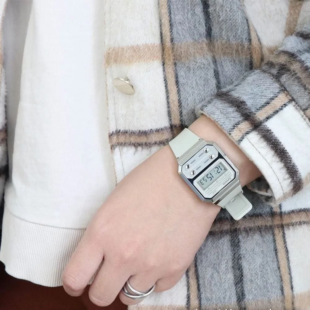  Casio A100WEF-8ADF - Uy tín từ 2009, Tem vàng chống giả, Bảo hành 1 năm, Pin miễn phí trọn đời 