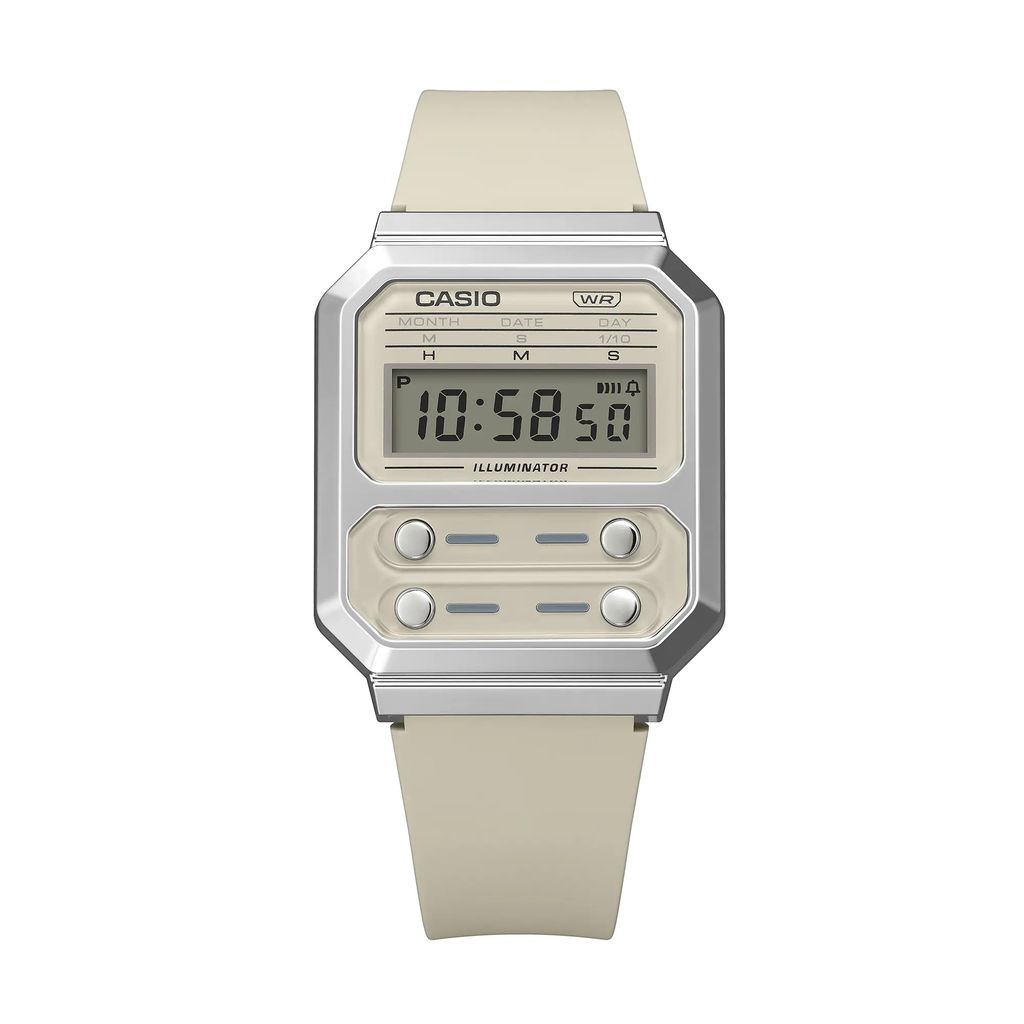  Casio A100WEF-8ADF - Uy tín từ 2009, Tem vàng chống giả, Bảo hành 1 năm, Pin miễn phí trọn đời 