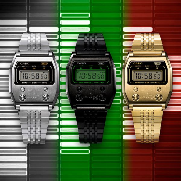  Casio A1100G-5 - Uy tín từ 2009, Tem vàng chống giả, Bảo hành 1 năm, Pin miễn phí trọn đời 