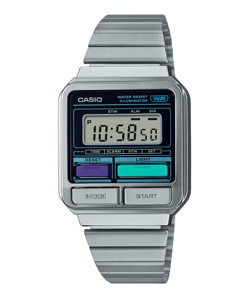  Casio A120WE-1A - Uy tín từ 2009, Tem vàng chống giả, Bảo hành 1 năm, Pin miễn phí trọn đời 