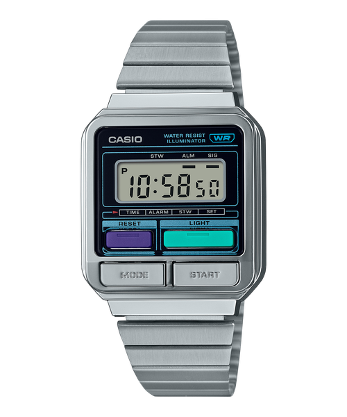  Casio A120WE-1A - Uy tín từ 2009, Tem vàng chống giả, Bảo hành 1 năm, Pin miễn phí trọn đời 