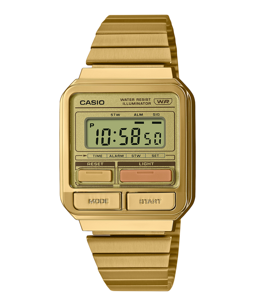  Casio A120WEG-9A - Uy tín từ 2009, Tem vàng chống giả, Bảo hành 1 năm, Pin miễn phí trọn đời 