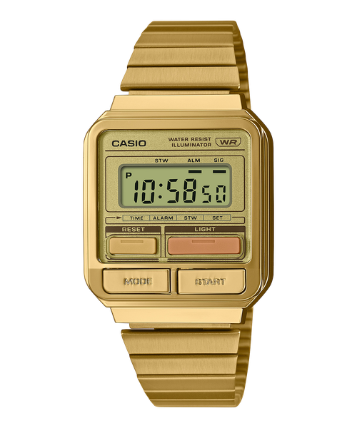  Casio A120WEG-9A - Uy tín từ 2009, Tem vàng chống giả, Bảo hành 1 năm, Pin miễn phí trọn đời 