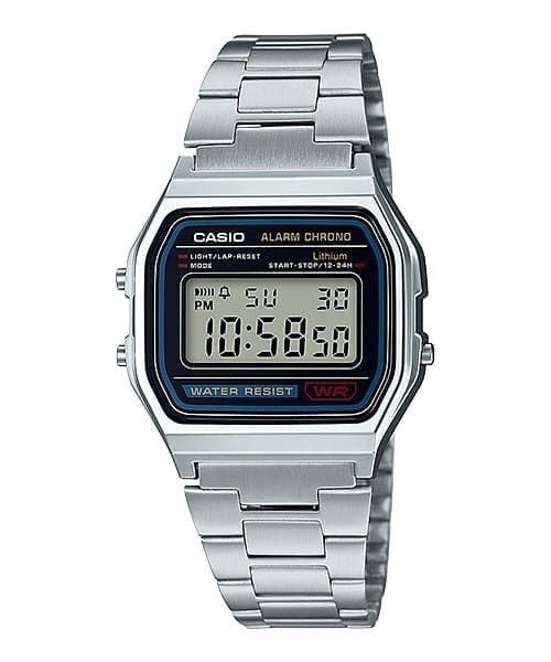  Casio A158WA-1DF - Uy tín từ 2009, Tem vàng chống giả, Bảo hành 1 năm, Pin miễn phí trọn đời 