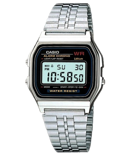  Casio A159W-N1DF - Uy tín từ 2009, Tem vàng chống giả, Bảo hành 1 năm, Pin miễn phí trọn đời 