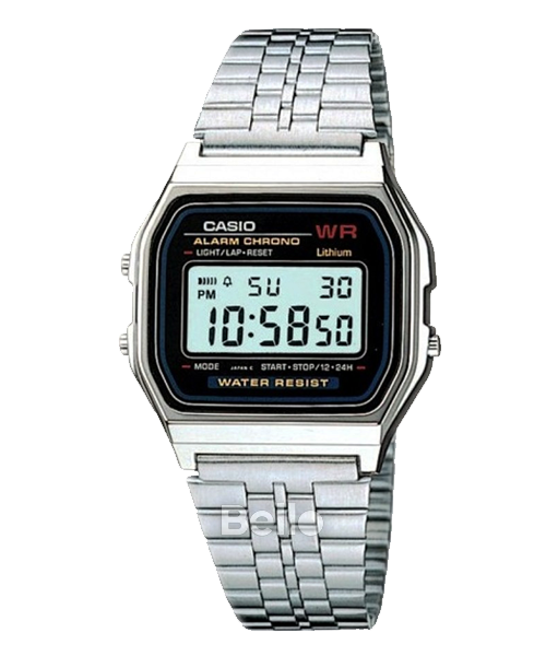  [Pin Miễn Phí Trọn Đời] A159WA-N1DF - Đồng hồ Casio - Tem vàng chống giả 