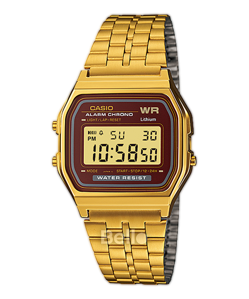  Casio A159WGEA-5DF - Uy tín từ 2009, Tem vàng chống giả, Bảo hành 1 năm, Pin miễn phí trọn đời 