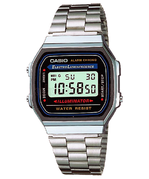  [Pin Miễn Phí Trọn Đời] A168WA-1WDF - Đồng hồ Casio - Tem vàng chống giả 