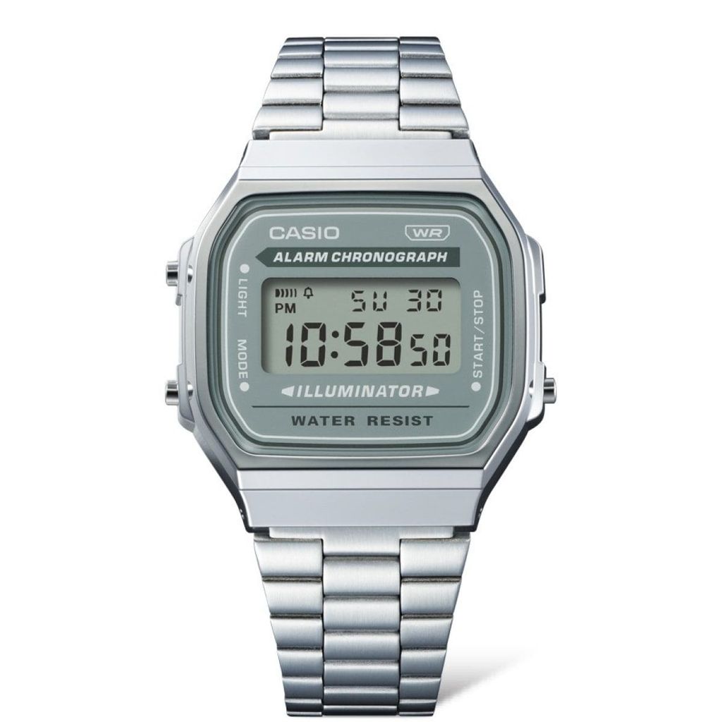  Casio A168WA-3AYDF - Uy tín từ 2009, Tem vàng chống giả, Bảo hành 1 năm, Pin miễn phí trọn đời 