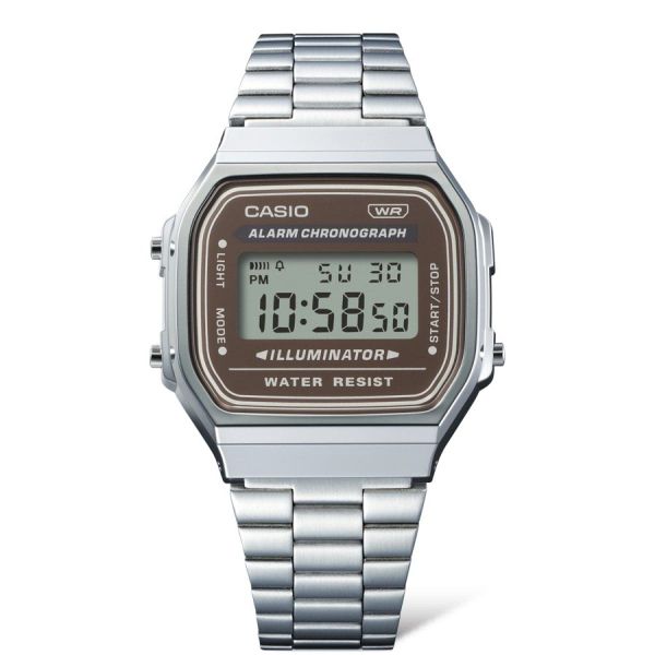  Casio A168WA-5AYDF - Uy tín từ 2009, Tem vàng chống giả, Bảo hành 1 năm, Pin miễn phí trọn đời 