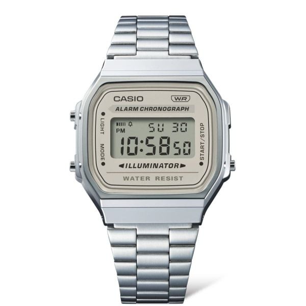  Casio A168WA-8AYDF - Uy tín từ 2009, Tem vàng chống giả, Bảo hành 1 năm, Pin miễn phí trọn đời 
