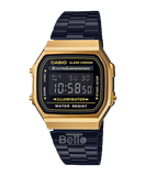  Casio A168WEGB-1BDF - Uy tín từ 2009, Tem vàng chống giả, Bảo hành 1 năm, Pin miễn phí trọn đời 