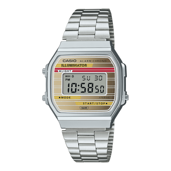 Casio A168WEHA-9A - Uy tín từ 2009, Tem vàng chống giả, Bảo hành 1 năm, Pin miễn phí trọn đời 