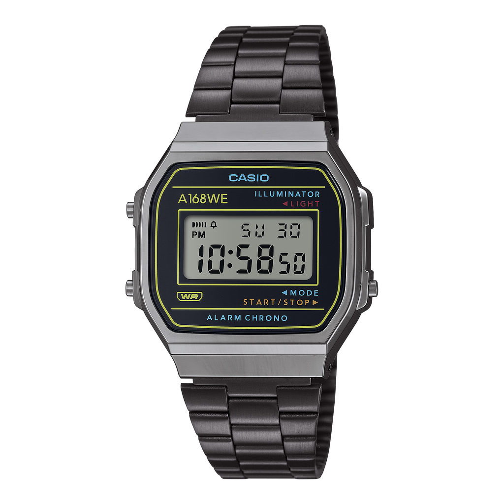  Casio A168WEHB-1A - Uy tín từ 2009, Tem vàng chống giả, Bảo hành 1 năm, Pin miễn phí trọn đời 