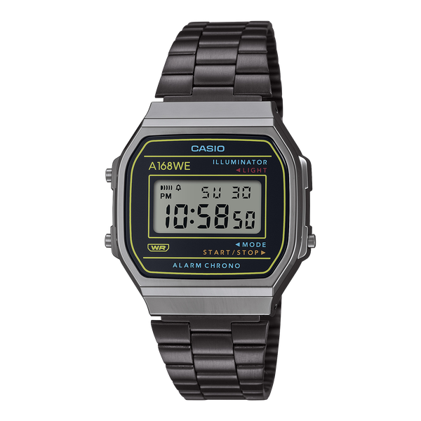  Casio A168WEHB-1A - Uy tín từ 2009, Tem vàng chống giả, Bảo hành 1 năm, Pin miễn phí trọn đời 
