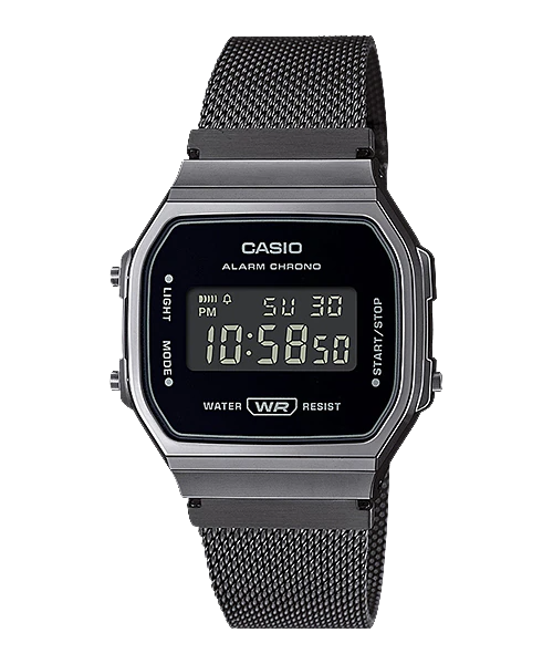  [Pin Miễn Phí Trọn Đời] A168WEMB-1BDF - Đồng hồ Casio - Tem vàng chống giả 