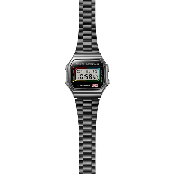  Casio [LIMITED] A168WEUC-1A - Uy tín từ 2009, Tem vàng chống giả, Bảo hành 1 năm, Pin miễn phí trọn đời 