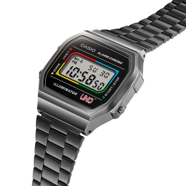  Casio [LIMITED] A168WEUC-1A - Uy tín từ 2009, Tem vàng chống giả, Bảo hành 1 năm, Pin miễn phí trọn đời 