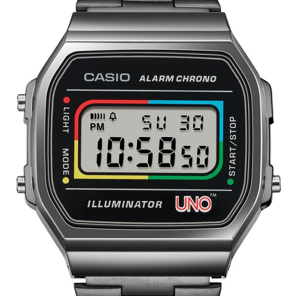  Casio [LIMITED] A168WEUC-1A - Uy tín từ 2009, Tem vàng chống giả, Bảo hành 1 năm, Pin miễn phí trọn đời 