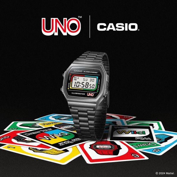  Casio [LIMITED] A168WEUC-1A - Uy tín từ 2009, Tem vàng chống giả, Bảo hành 1 năm, Pin miễn phí trọn đời 