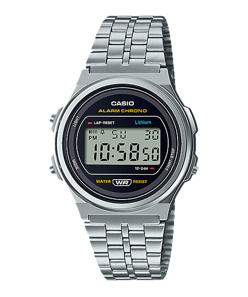  Casio A171WE-1A - Uy tín từ 2009, Tem vàng chống giả, Bảo hành 1 năm, Pin miễn phí trọn đời 