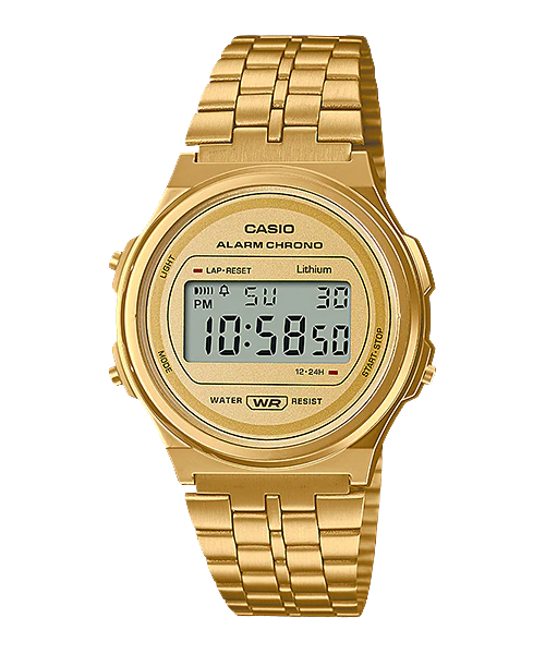  Casio A171WEG-9A - Uy tín từ 2009, Tem vàng chống giả, Bảo hành 1 năm, Pin miễn phí trọn đời 