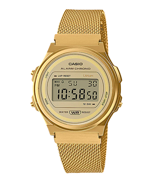  Casio A171WEMG-9A - Uy tín từ 2009, Tem vàng chống giả, Bảo hành 1 năm, Pin miễn phí trọn đời 