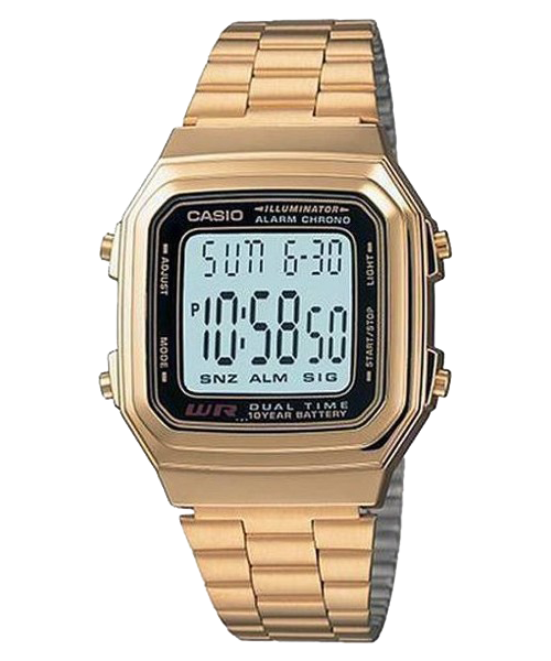  [Pin Miễn Phí Trọn Đời] A178WGA-1ADF - Đồng hồ Casio - Tem vàng chống giả 