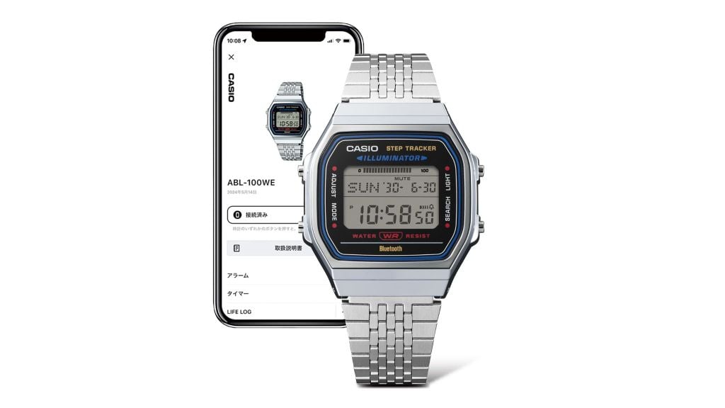  Casio ABL-100WE-1A - Uy tín từ 2009, Tem vàng chống giả, Bảo hành 1 năm, Pin miễn phí trọn đời 