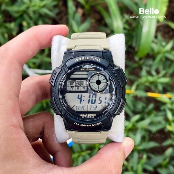  Casio AE-1000W-5A - Uy tín từ 2009, Tem vàng chống giả, Bảo hành 1 năm, Pin miễn phí trọn đời 