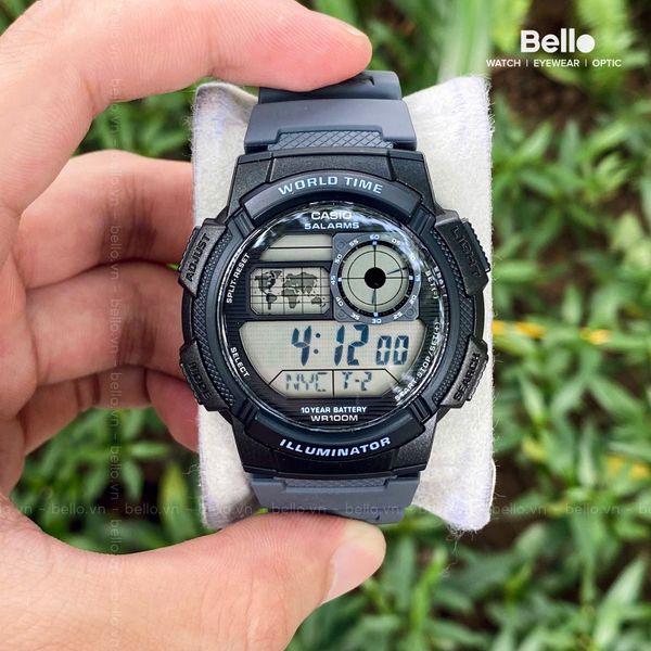  Casio AE-1000W-8A - Uy tín từ 2009, Tem vàng chống giả, Bảo hành 1 năm, Pin miễn phí trọn đời 