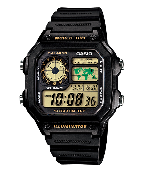  Casio AE-1200WH-1BVDF - Uy tín từ 2009, Tem vàng chống giả, Bảo hành 1 năm, Pin miễn phí trọn đời 