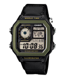  Casio AE-1200WHB-1BVDF - Uy tín từ 2009, Tem vàng chống giả, Bảo hành 1 năm, Pin miễn phí trọn đời 