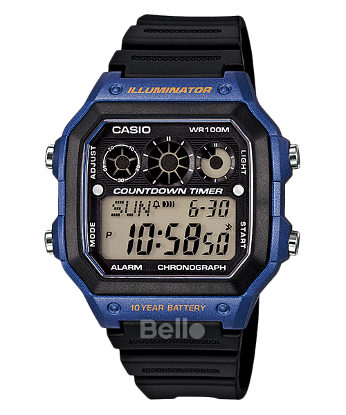  Casio AE-1300WH-2AVDF - Uy tín từ 2009, Tem vàng chống giả, Bảo hành 1 năm, Pin miễn phí trọn đời 